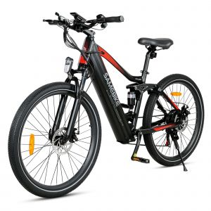 Vélo Électrique Tout-Terrain Samebike Xd26-Ii-Ft 750 W 48 V 14 Ah 40 Km/H, Pneus 26&#34; X 2,1&#34;, 7 Vitesses -Noir - Neuf