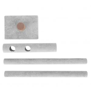 Presentoir A Bijoux En Flanelle Detachable A Double Couche Pour Bagues, Colliers, Boucles D'oreilles - Neuf