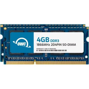 8 Go (2 x 4 Go) 1867 MHz DDR3 So-DIMM PC3-14900 204 Broches CL11 Memory Upgrade, (1867DDR3S08S) - Neuf