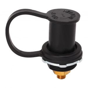 Connecteur de borne de batterie 250A 3/8 po Bornes &agrave; goujon en laiton de forte r&eacute;sistance pour voiture RV bateau noir - Neuf