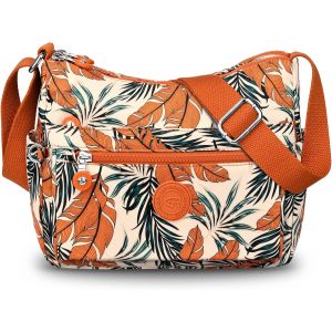 RFCBC-Sac Bandoulière Femme Impermeable Nylon Sac a Main Femmes avec Bandoulieres Réglable Loisir Léger Sacoche Sport Bandoulière Multipoches Sac Besace Messenger Bag pour Voyage École Sports Achats - Neuf