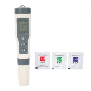 HJLIAN Testeur de qualite de l'eau 3 en 1, PH, TDS, TEMP, stylo de test portable et polyvalent pour tester l'eau - Neuf