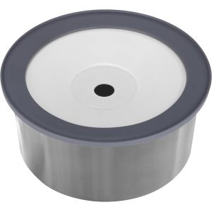 Belle Vous Gamelle Anti Eclaboussure pour Chien - Grand Bol pour Eau en Acier Inoxydable de 2L pour Chiens et Chats - Gamelle Anti Renversement - Bol INOX Antid&eacute;rapant et &Eacute;tanche - Neuf