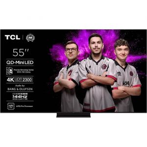 TCL 55C7K TV 139,7 cm (55") - 4K Ultra HD Smart TV - Wifi Métallique - Neuf
