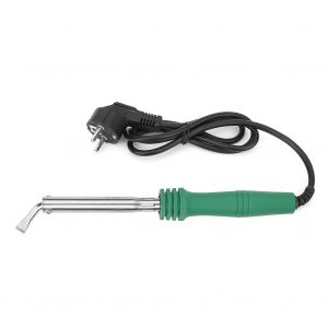 Fer a souder electrique a chauffage externe 220 V 80 W, pointe courbee, outil de reparation de circuits imprimes, prise UE - Neuf