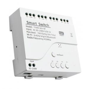 Tuya Smart Wifi Moteur Switch Module RF 433 Télécommande Radio 4CH Relais Inching pour Google Home - Neuf