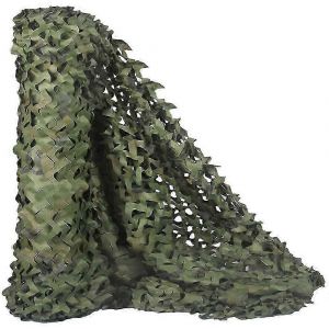 Filet de camouflage en rouleau pour la chasse Parasol de décoration militaire,1,5 m x 2,5 m (4,9 pieds x 8,2 pieds) - Neuf