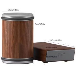 Kit D&iquest;Aff&ucirc;tage De Couteaux Rotatif 15&deg; / 20&deg; &iquest; 15 Pi&egrave;ces &iquest; Aiguiseur Avec Rouleau Magn&eacute;tique - Neuf