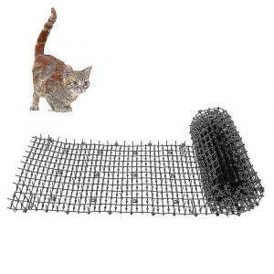 2m X0.3m Chat Chat Tapis De Chat,Réseau Anti-Chats Digging Stopper Bande D'épine Pour Jardin Et Clôture - Neuf