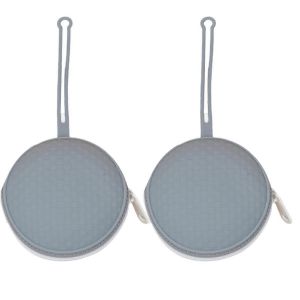 Sac de rangement portable anti-poussi&egrave;re en silicone pour b&eacute;b&eacute;,gris - Neuf