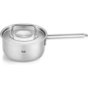 Subzonal-Collection Pure Casserole En Acier Inoxydable (16 Cm, 1,4 L), &Agrave; Queue, Avec Couvercle M&eacute;tallique, Graduation Int&eacute;rieure, Compatible Induction, Argent&eacute; - Neuf