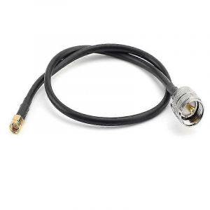 1Pcs RG58 Câble UHF SO239 Femelle vers SMA Connecteur mâle RF Coaxial Rallonge droite,1M - Neuf
