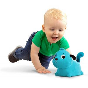 DDA-Puppy Battat BX1669Z Peluche avec sons et mouvement toys, Bleu - Neuf