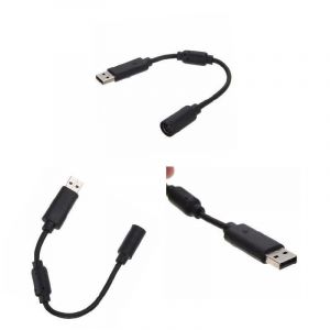 Adaptateur de cordon de c&acirc;ble USB d&eacute;tachable pour manette de jeu filaire Xbox 360 - Neuf