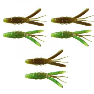 6pcs 90mm App&acirc;t De P&ecirc;che Pratique Haute Performance R&eacute;aliste L&eacute;ger Utile App&acirc;t Artificiel Pour La P&ecirc;che &Agrave; La Ligne - Neuf