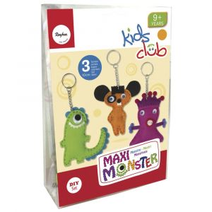 Kit De Bricolage Monstremaxi 10 Cm 3 Pi&egrave;ces - Neuf