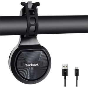 Kalanka-Sonnette De V&eacute;lo &Eacute;lectronique - 80 Db - 120 Db - Sonnette De V&eacute;lo Puissante - Rechargeable Par Usb - &Eacute;tanch&eacute;it&eacute; Ipx6 - Accessoire De V&eacute;lo Pour Vtt De 22 &Agrave; 32 Mm - Neuf
