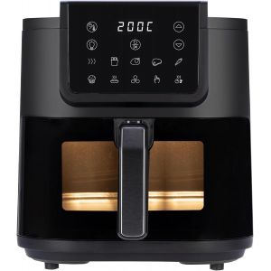 - Friteuse À Air Chaud Arfrya08Lv, Capacité 8 Litres, Friteuse À Air Extra Profond Avec Affichage Numérique, Fenêtre Tactile Et Éclairage Intérieur Avec Minuterie, Friggisana Infinity Win - Neuf