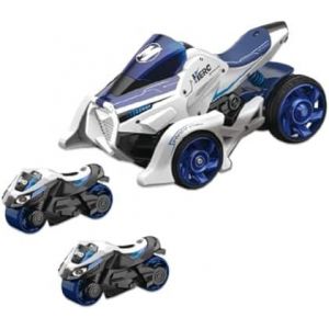 KAJGL-Moto Catapulte En Alliage,Jouets De Course De Moto 2 En 1,Jouets Pour Enfants De Frais Et Éblouissant,Décoration De Modèles De Voitures De Collection,Cadeau Pour Garçon - Neuf