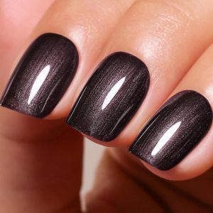 Vernis Semi Permanent Pailleté, Noir Marron Perle Pailleté Gel Nail Polish Paillettes Scintillantes Vernis Gel Uv Automne Hiver Vernis À Ongles Gels Soak Off Led Uv Nail 15ml - Neuf