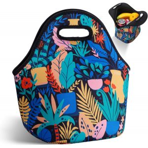 Tzf-Sac Isotherme Repas Lunch Box Femme Homme Enfant Bebe Néoprène Petit Lunch Box Sacoche Dejeuner Isotherme Repas Sac Gamelle Lunch Bag Pochette Sacs Isothermes Avec Fermeture Éclair - Neuf