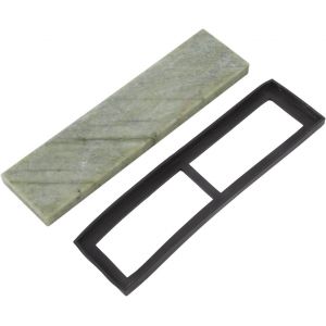 Pierre &Agrave; Aiguiser De Cuisine 20 X 5 X 1,2 Cm,Grain 10 000 Coupe Sans Effort Et Efficacit&eacute; Am&eacute;lior&eacute;e Compatibilit&eacute; Polyvalente Base S&eacute;curis&eacute;e Compacte Et Durable Incluse - Neuf