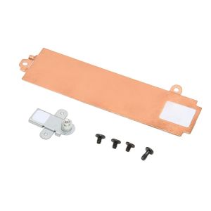 lbgwp60-Dell G15 Ssd Bracket Ssd M.2 2280 Bracket Dell G15 5515 Alliage D'Aluminum M.2 2280 Ssd Heatsink Cover Avec Support Pour Alienware M15 R5 R6 G15 5510 5511 Alliage D'Aluminum - Neuf