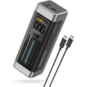 CHECARZHN--NO1-20 140W Batterie Externe 25000Mah, 3 Ports 210W Puissance Totale, Power Bank Charge Rapide Avec Pps Pd3.1, Batterie Portable Pour Ordinateur Portable/Macbook/Ipad/Iphone 16/Samsung/Xiaomi - Neuf