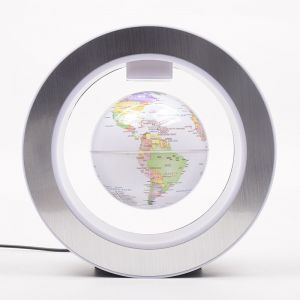 Globe flottant magnétique rotatif de 10 cm, mystérieusement suspendu dans l'air, carte du monde, décoration de la maison, artisanat, mode, cadeaux de vacances - Neuf