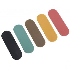 Support De Smartphone 5pcs Et Poign&eacute;e De Doigt Pour Iphone / Android Avec Tampon En Silicone De B&acirc;ton R&eacute;utilisable - Neuf