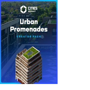 Cities: Skylines Ii - Creator Pack: Urban Promenades (Extension/Dlc) - Steam - Jeu En T&eacute;l&eacute;chargement - Ordinateur Pc - Neuf