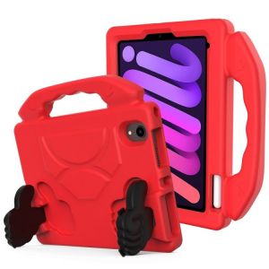Coque En Eva Antichoc Pour Ipad Mini 6 / Mini 2024 Avec Support Pour Enfants - Rouge - Neuf