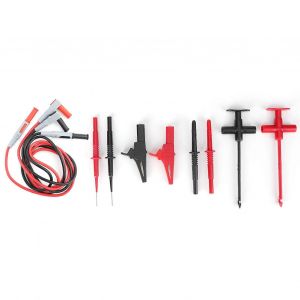 Kit de cordons de test &eacute;lectroniques pour cordons de testeur de multim&egrave;tre Sonde Ensemble de pinces &agrave; aiguille &eacute;lectroniques - Neuf