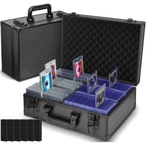 Chenquansarl-Top Loaders Boîte De Rangement ¿ Peut Contenir Jusqu'à 600 Chargeurs Supérieurs Ou 130 + 35 Pt One Touch, Étui De Rangement Pour Cartes De Sport - Neuf