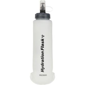 Gourde Souple Flasque Running Hydratation Bouteille D'eau Pliable Pour Sac À Dos Randonnée Marathon Camping (Blanc-500 Ml) - Neuf