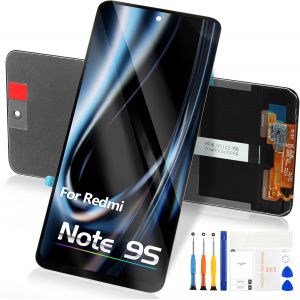 Lcd Écran Pour Xiaomi Redmi Note 9s/Note 9 Pro 4g-Ecran Pour Redmi Note 9s Lcd Display Pour Redmi Note Pro Écran Tactile Digitizer Assembly M2003j6a1g M2003j6b2g (Noir) - Neuf