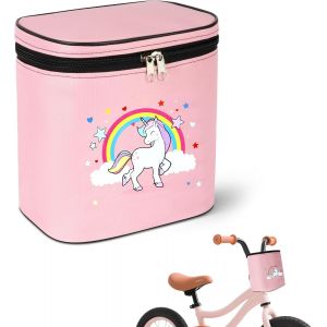 Panier De V&eacute;lo,Tissu Oxford Imperm&eacute;able Panier Velo Enfant,Accessoires V&eacute;lo Enfants,Convient Au Scooter De Tricycle De V&eacute;lo D'&eacute;quilibre Pour Enfants.[O142] - Neuf