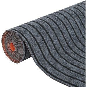 Tapis De Cuisine,90 X 300 Cm,Lavable,Antid&eacute;rapant,Anti-Salissures,Pour Couloir,Hall D'entr&eacute;e,Long Tapis De Couloir,Vendu Au M&egrave;tre,Pour La Famille Et Le Commerce,Gris - Neuf