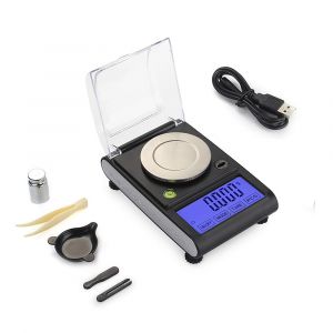 Balance De Precision 0.001G,Balance Milligramme,&Eacute;tendue De Pes&eacute;e 50G,Pour Les Mesures De Haute Pr&eacute;cision Dans Les Domaines De La S - Neuf