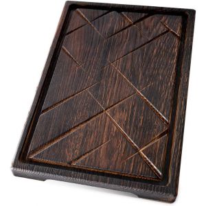Planche De Service &Agrave; Steak En Bois 40 X 30 - Planche En Bois De Ch&ecirc;ne &Agrave; D&eacute;couper En Bois - Plateau De Service Pour Barbecue - Durable Et De Qualit&eacute; (Xl) - Neuf