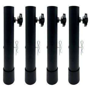 Table Pliante Extension De La Jambe Pack, Adapté Pour Les Courbes Et Les Jambes Droites, Réglable Table Pliante-Jambes Élévateurs, Hauteur (20 Cm) - Neuf