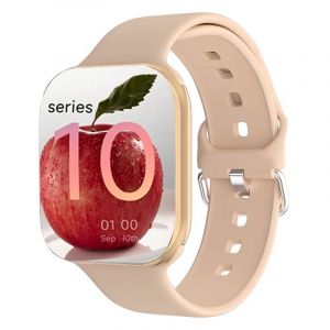 2025 Nouvelle Montre Gps 10 Montre Intelligente Hommes Hd Amoled Mémoire Musique 3D Surround Bluetooth Appel Étanche Smartwatch Femme+Boîte.Pink.Iw10 - Neuf