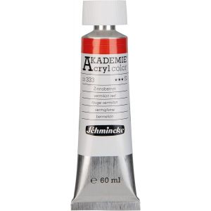 Acryl Color, Rouge Vermillon En Tube De 60 Ml, 23333011, Peinture Acrylique Pour Artistes, Brillante, Tr&iquest;&iquest;S R&iquest;&iquest;Sistante &iquest;&iquest; La Lumi&iquest;&iquest;Re Et Sans Cadmium, Pour La Peinture Acrylique, Mixed Media - Neuf
