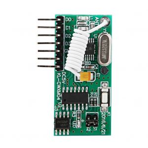 Module decodeur de code d'apprentissage recepteur sans fil RF 433 MHz haute sensibilite - Neuf
