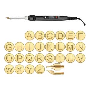 Kit De Pyrogravure Sur Bois/Cuir À Faire Soi-Même + Moule En Cuivre,Prise Ue B - Neuf