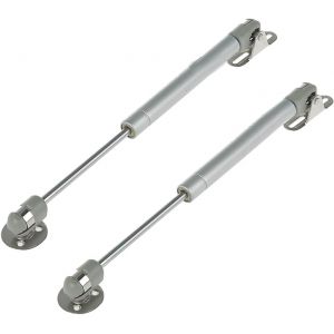 Verin Hydraulique,V&eacute;rins &agrave; Gaz 2pcs Charniere Porte Cuisine200N Verin Meuble, Amortisseur Porte Placard verin de Coffre charniere Porte Cuisine Amortisseurs &agrave; Gaz pour Levage - Neuf