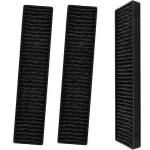 Lot de 3 filtres &agrave; charbon pour micro-ondes LG Kenmore GE (5230W1A003A) - Neuf