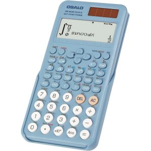 Calculatrice Scientifique 401, Fonction 10 + 2 Chiffres, &eacute;cran Solaire et Batterie, &eacute;tui de Protection pour l'&eacute;cole, Noir (OS 991MS 2nd Edition) - Neuf