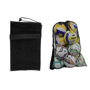 Sac &Agrave; Balles Extra Large En Filet Avec Cordon De Serrage Pour Ranger L'&eacute;quipement Sportif - Neuf