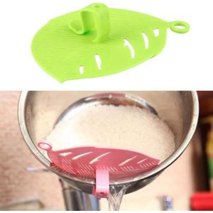 Riz Lavage Égouttoir Boîte À Nourriture Riz Tamis De Contrôle Riz Beons Pea Filtre Filtre Plastique Déflecteur Feuille Feuille Panier À Riz Riz Riz Propre - Neuf